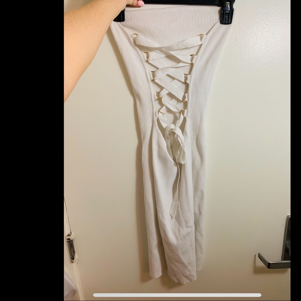 Fashion Nova sleeveless dress with back detail